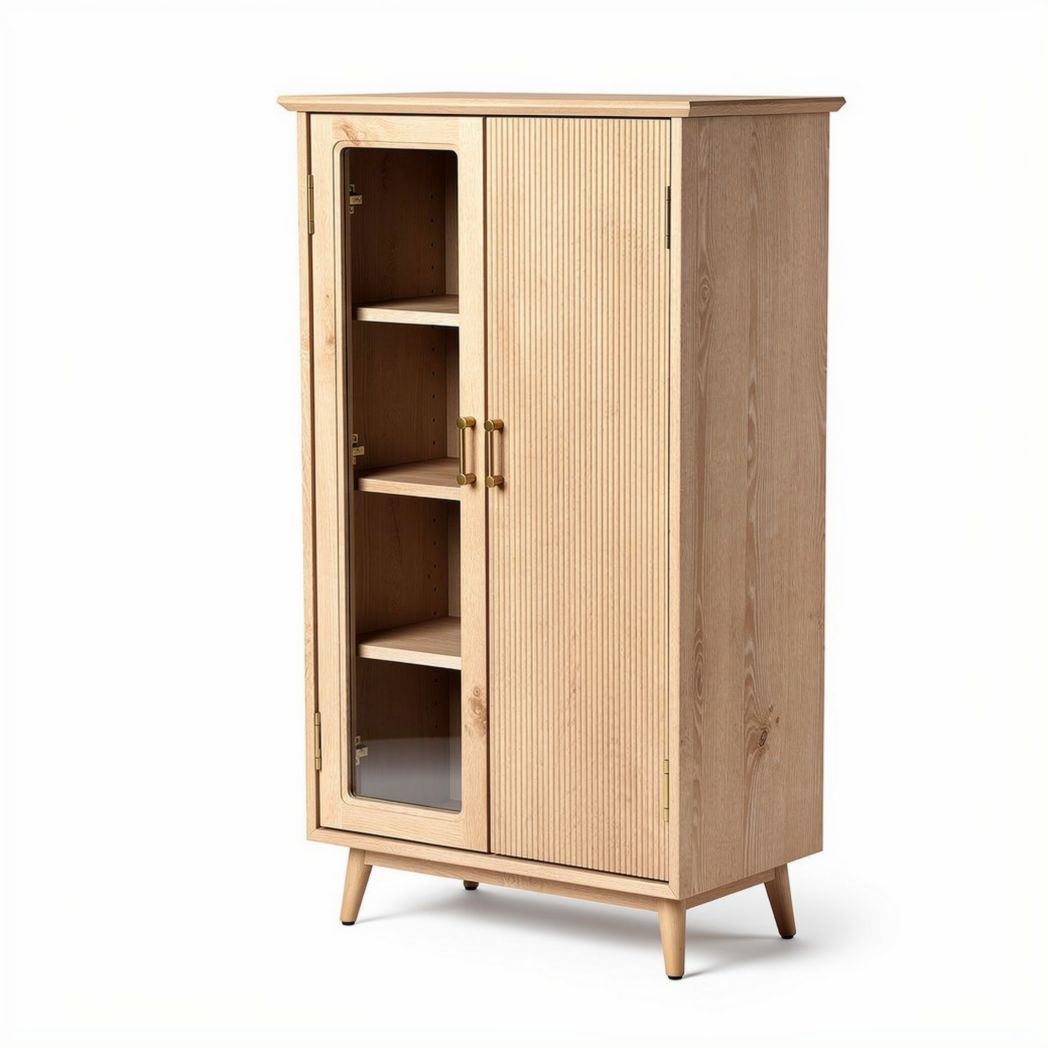 Regał na książki do biura z płyty MDF - 80 x 40 x 160cm