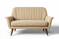 Sofa do wypoczynku w salonie z tkaniny - 150 x 80 x 75cm
